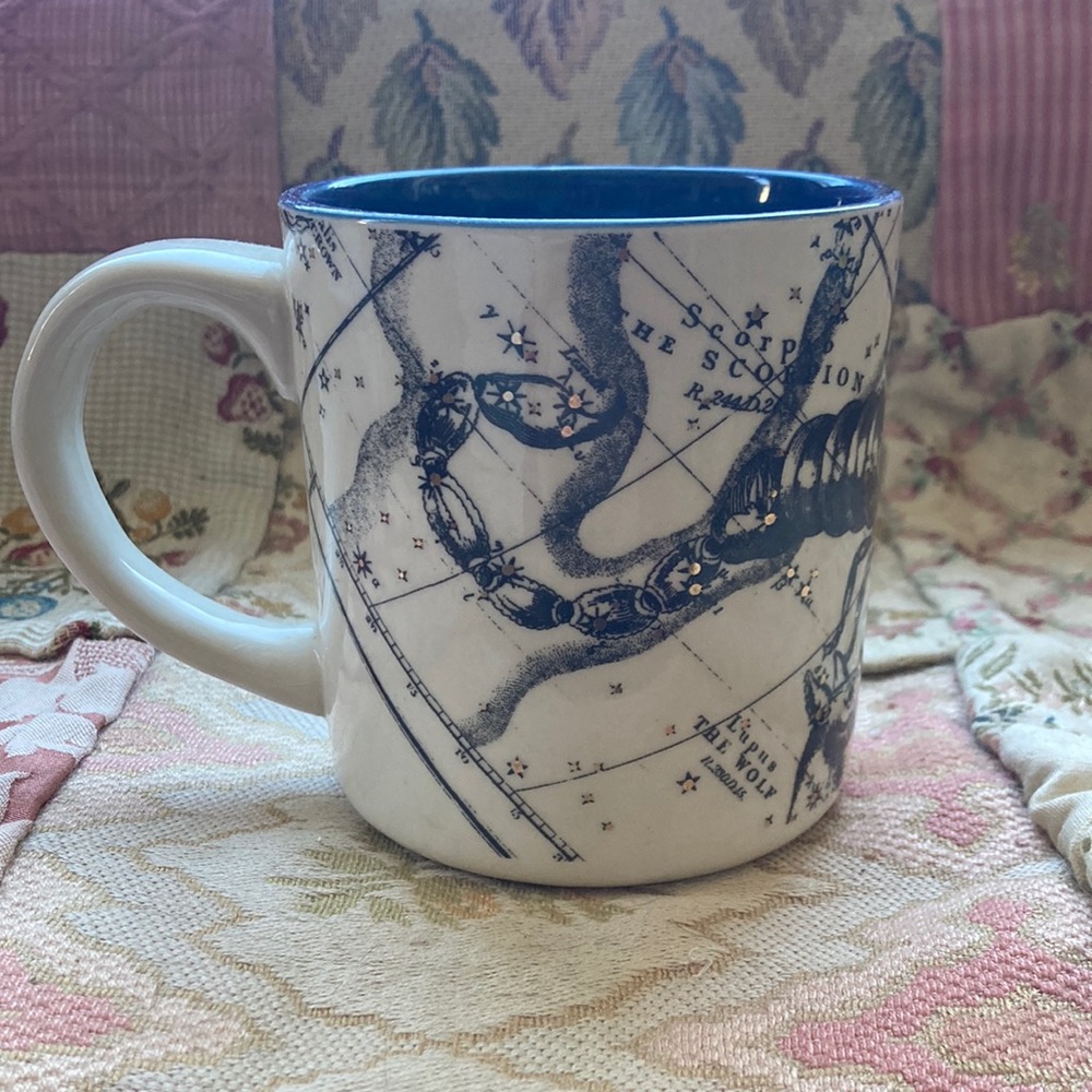 Anthropologie Astrological Scorpio Mug